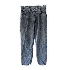 Levi's 94 Baggy Black Denim Jeans Grunge Boho Western Size 27